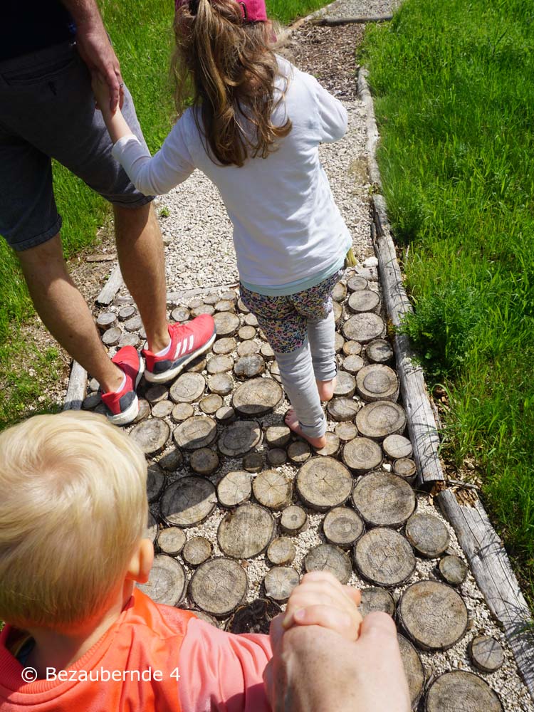 Barfußpfad in Heidenheim: Wanderung für die Familie im Fränkischen Seenland
