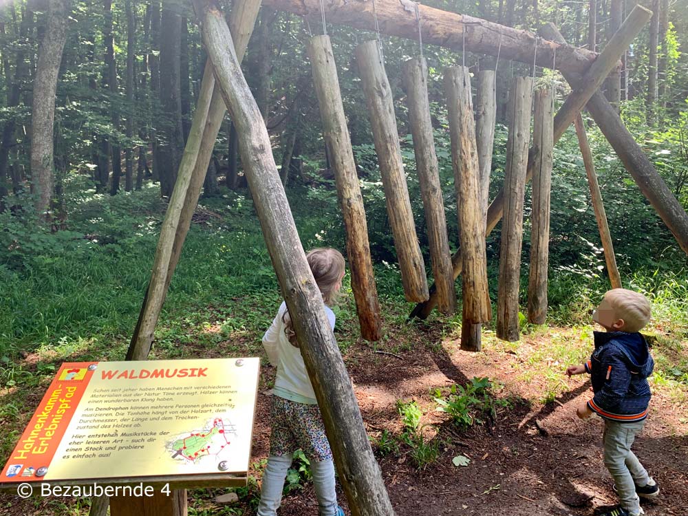 Musik entdecken mit der Familie bei einer Wanderung im Fränkischen Seenland